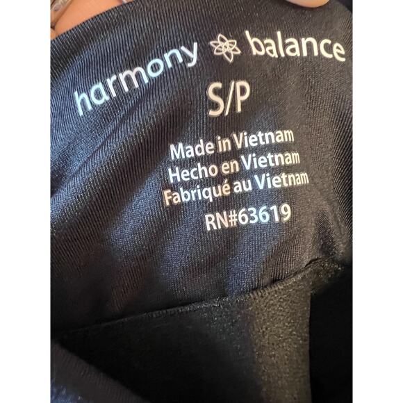 Harmony Balance NWT Size SM One Piece Long Work Out Outfit Black - Picture 3 of 6